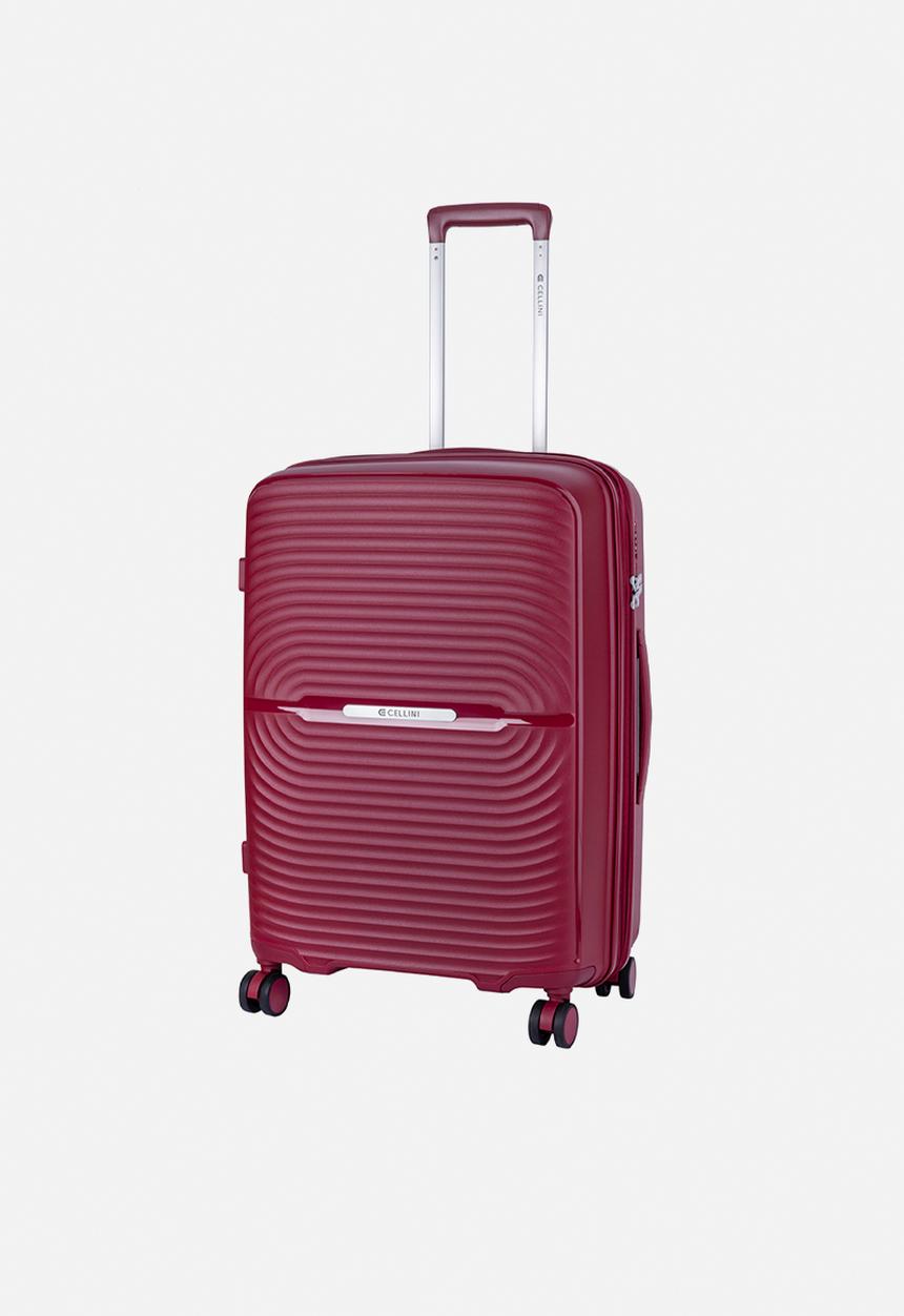 Cellini - Medium Trolley Case - Burgundy