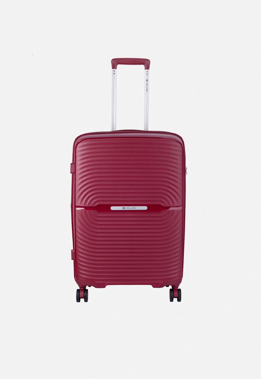 Cellini - Medium Trolley Case - Burgundy
