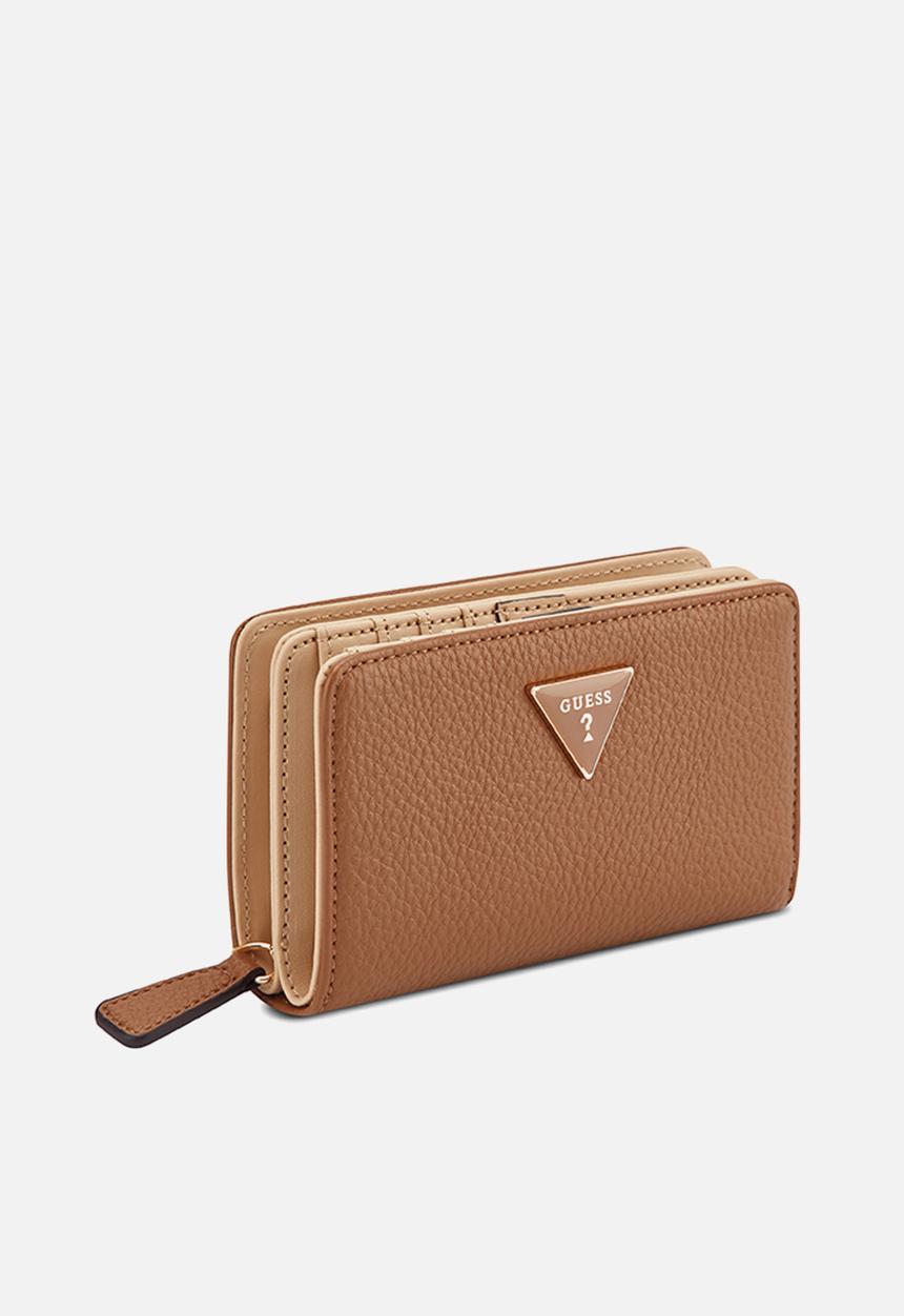 GUESS - Wells Slg French Wallet - Cognac