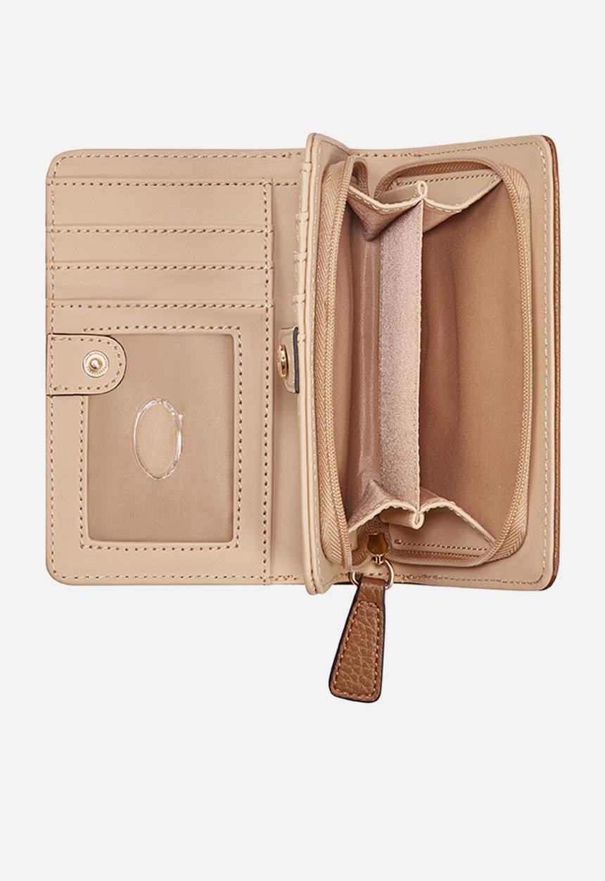 GUESS - Wells Slg French Wallet - Cognac