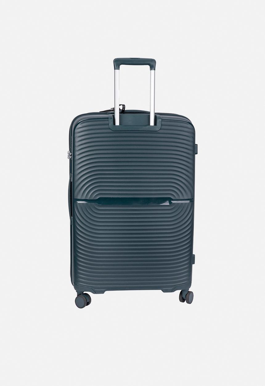 Cellini - Large Trolley Case - Dark Green