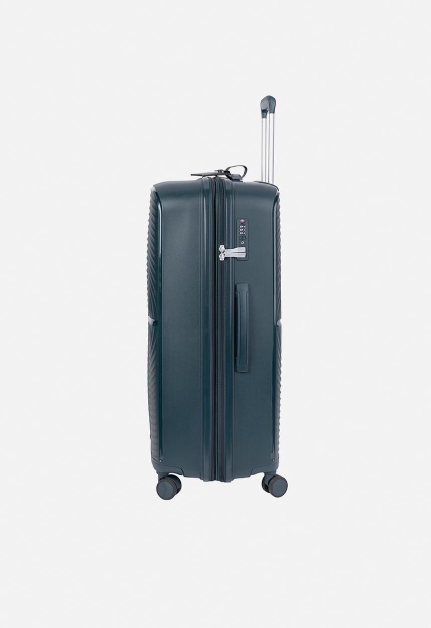 Cellini - Large Trolley Case - Dark Green