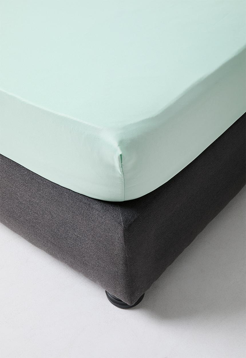 Sixth Floor - Super Soft 90gsm Microfiber Seafoam Fitted Sheet