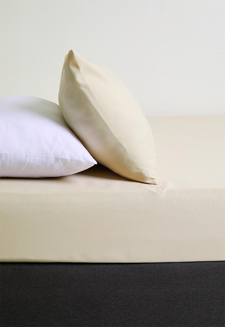 Sixth Floor - Super Soft 90gsm Microfiber Stone Fitted Sheet