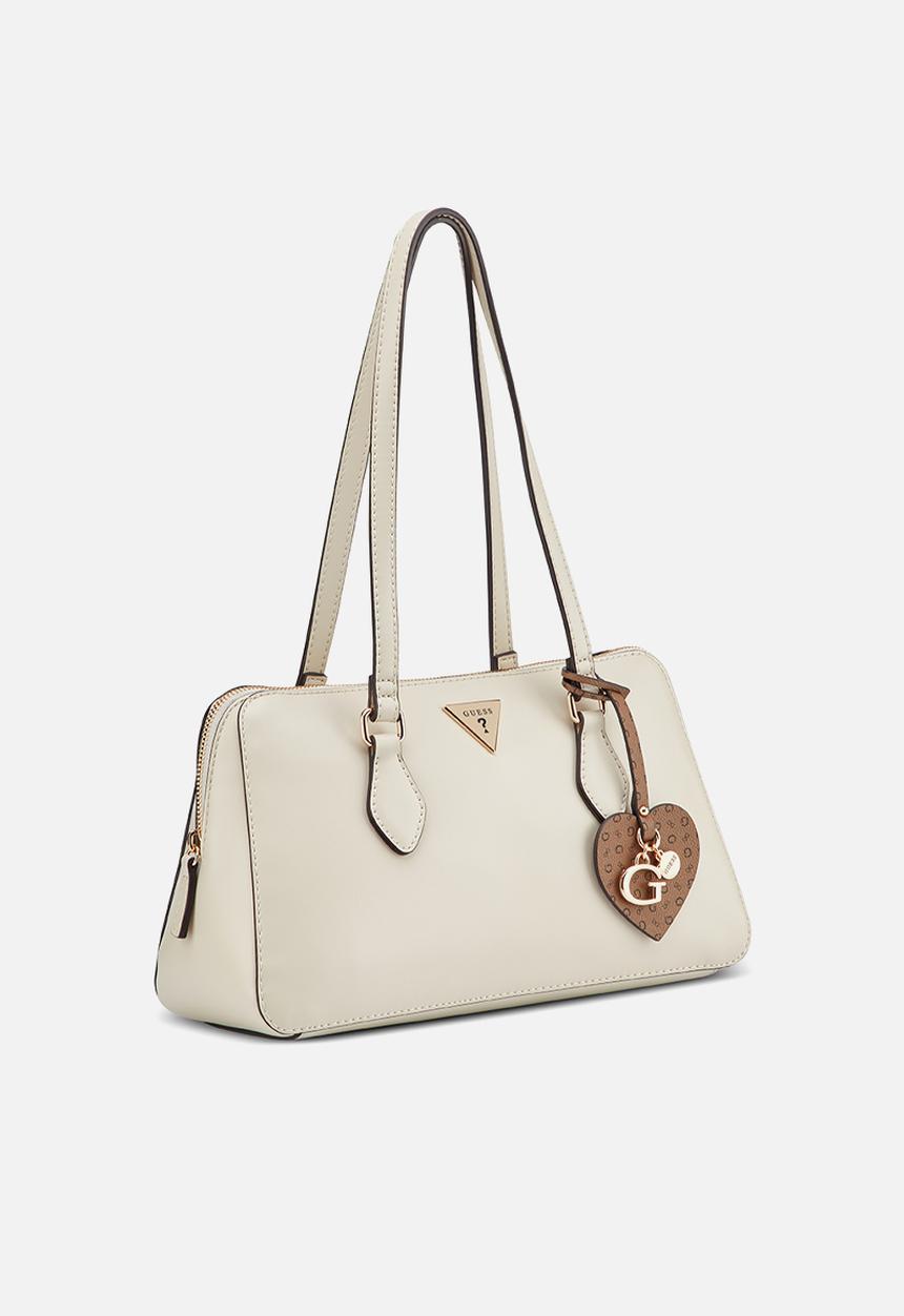 GUESS - Starlet Shoulder Satchel - Stone