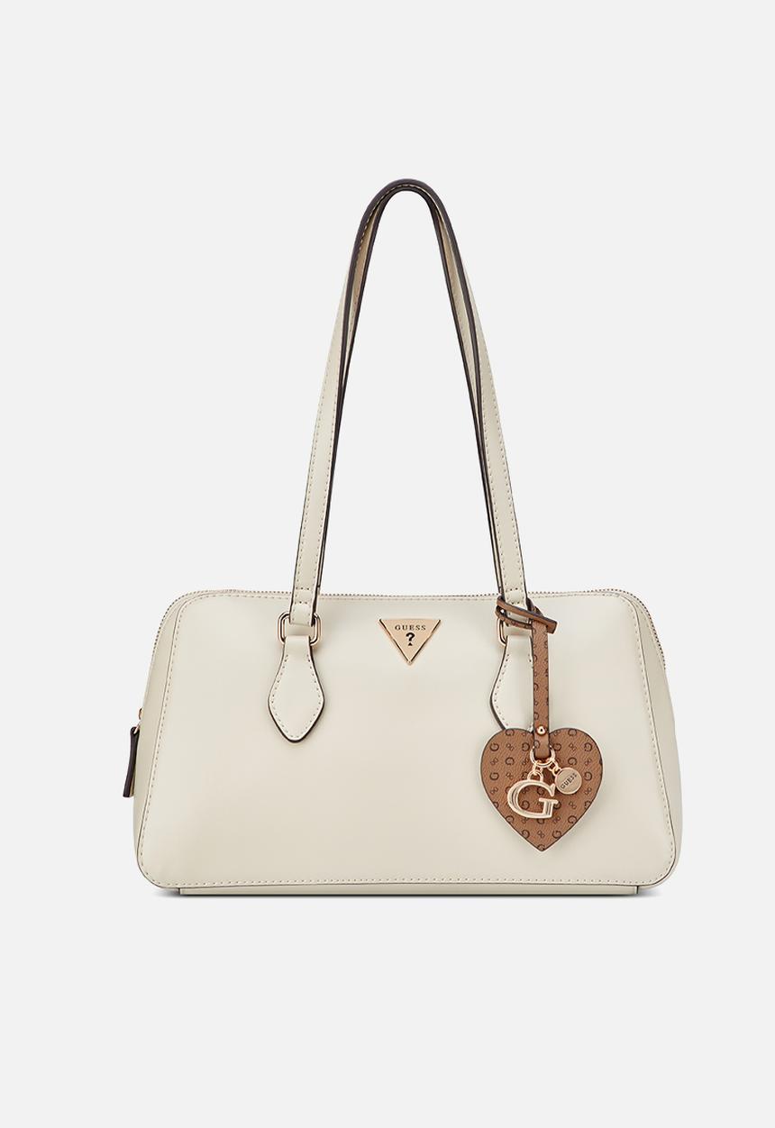 GUESS - Starlet Shoulder Satchel - Stone