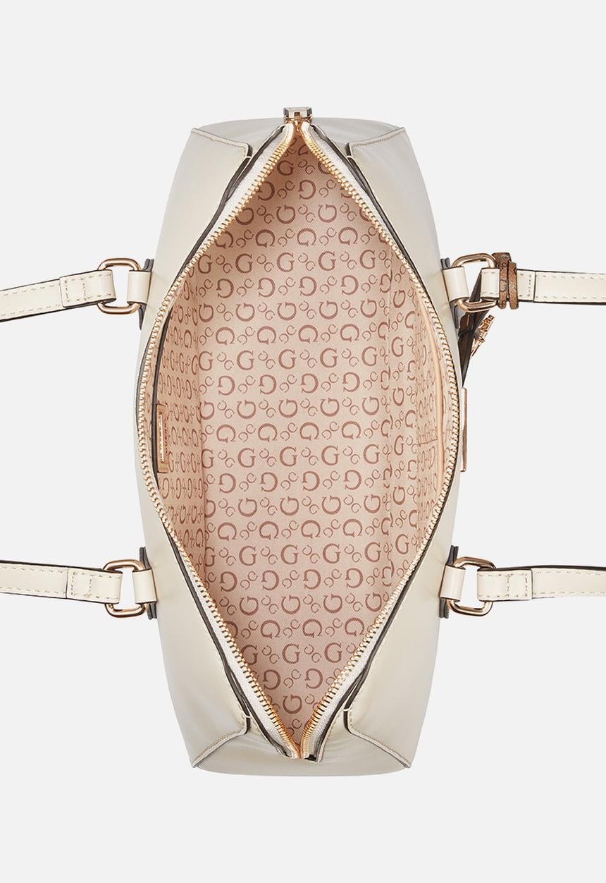 GUESS - Starlet Shoulder Satchel - Stone
