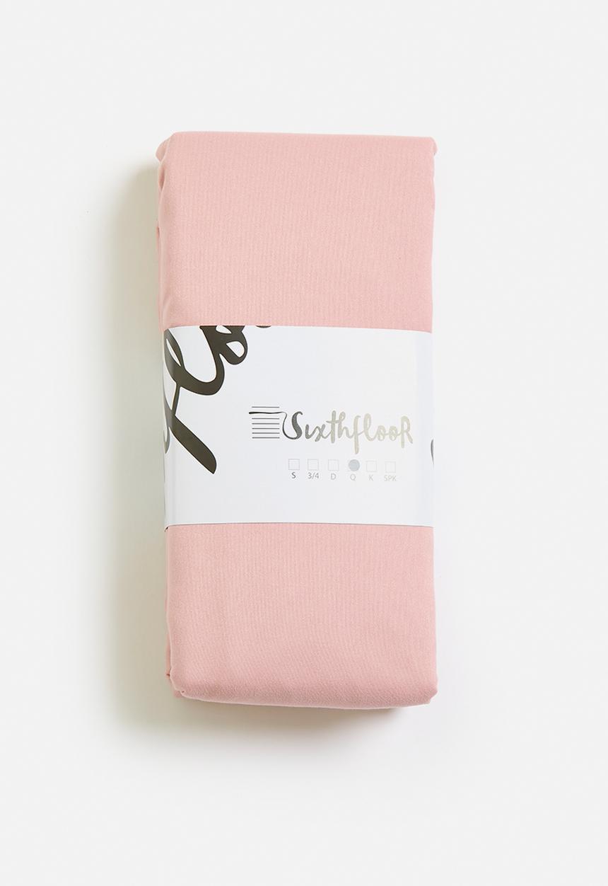 Sixth Floor - Fitted Sheet - Blush 