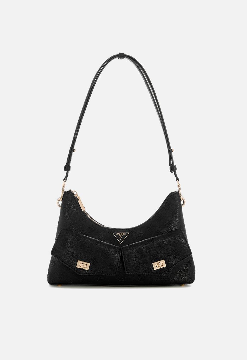 GUESS - Blake Cnvrtbl Shoulder Bag -Black Logo