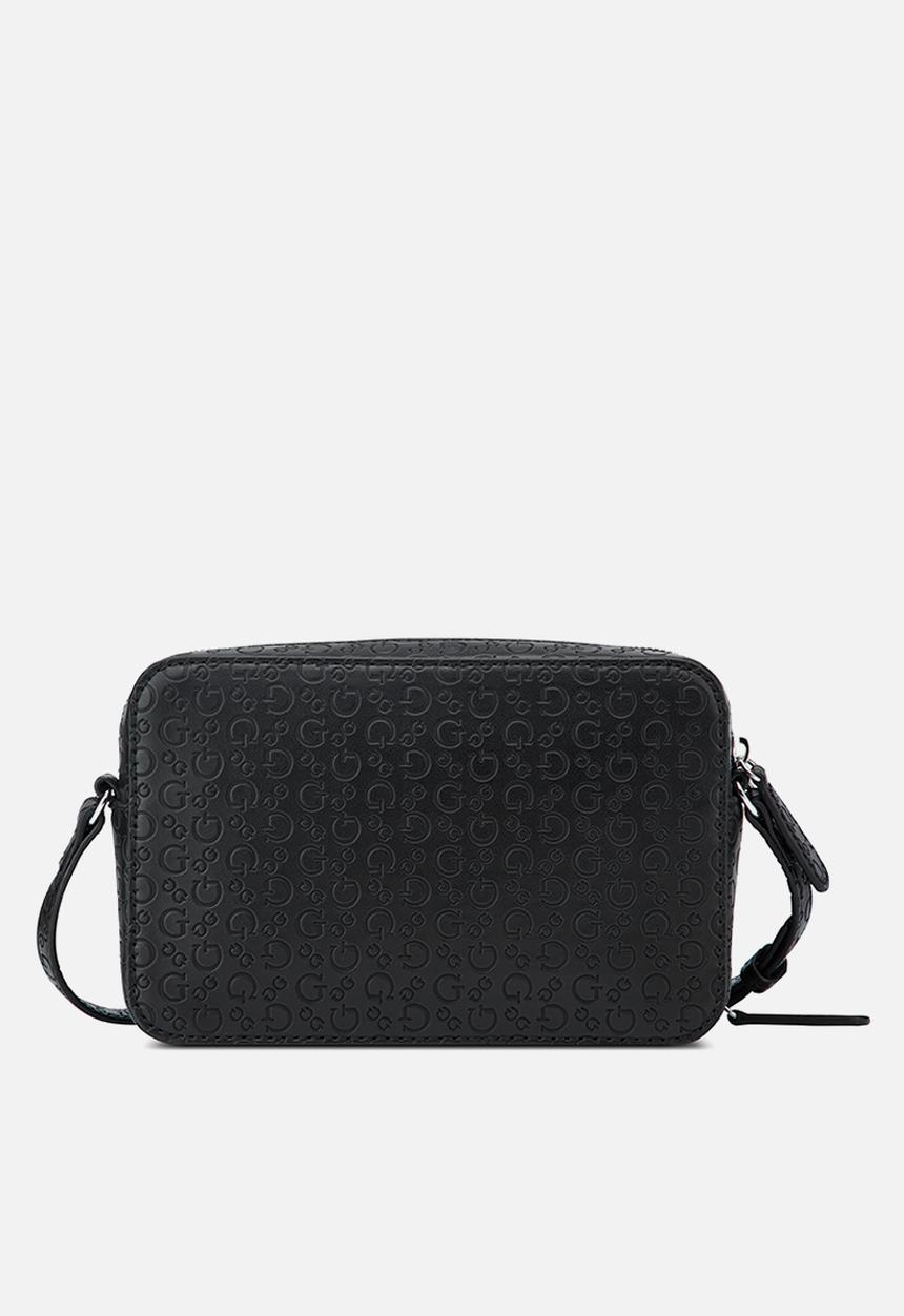 GUESS - Lisa Mini Double Zip Crossbody - Black