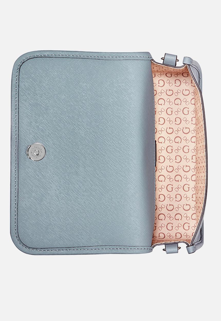 GUESS - Ava Mini Crossbody Flap - Slate