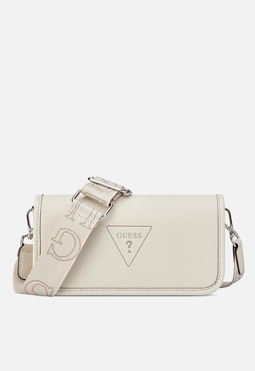 GUESS - Ava Mini Crossbody Flap - Stone