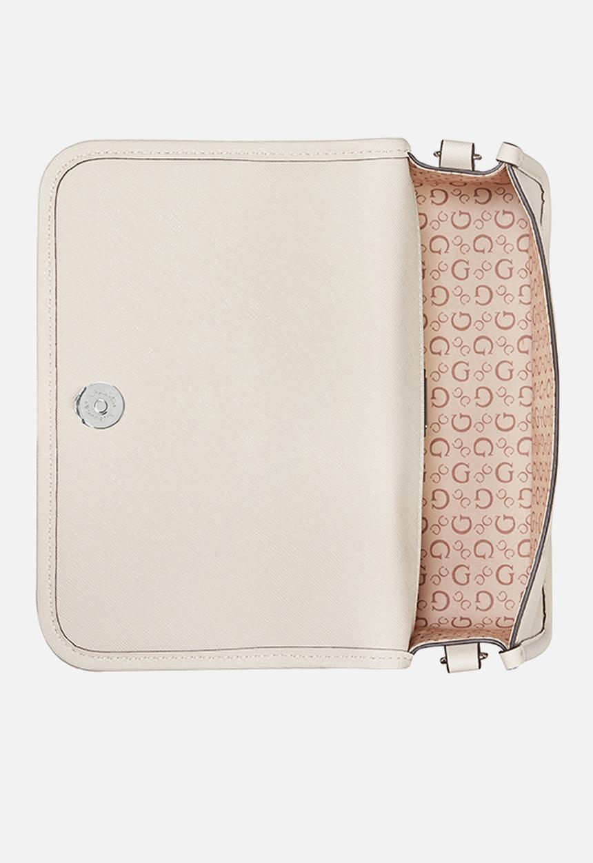GUESS - Ava Mini Crossbody Flap - Stone