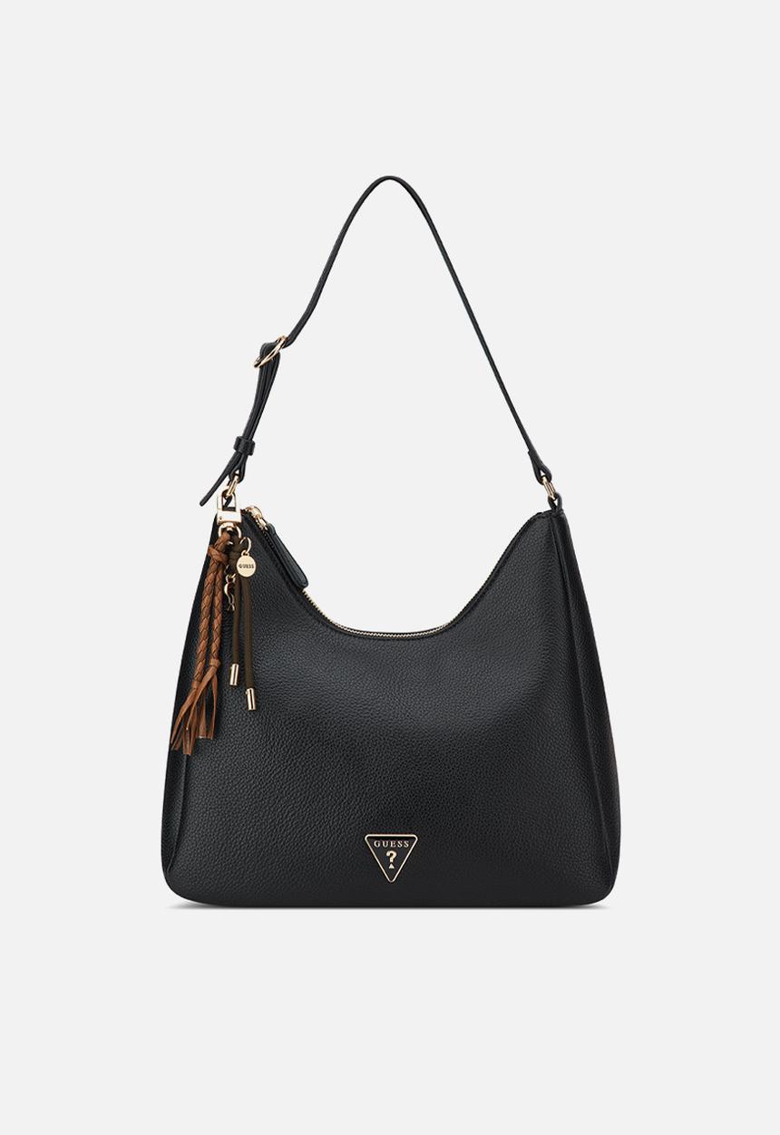 GUESS - Wells Shoulder Satchel - Black