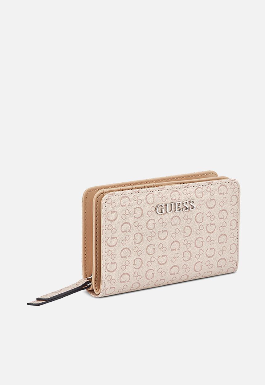 GUESS - Remy Slg French Wallet - Mauve