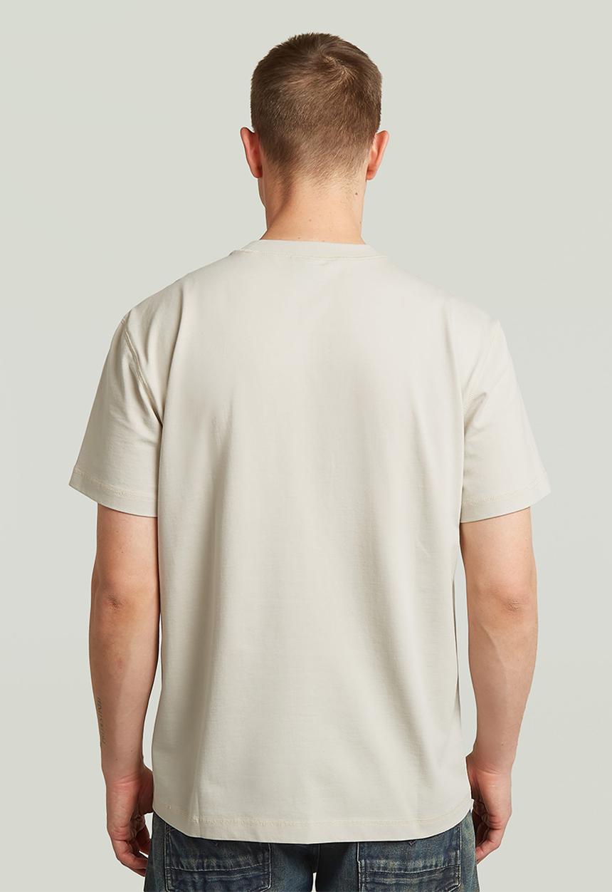 G-STAR - Unit R T Short Sleeve - Whitebait