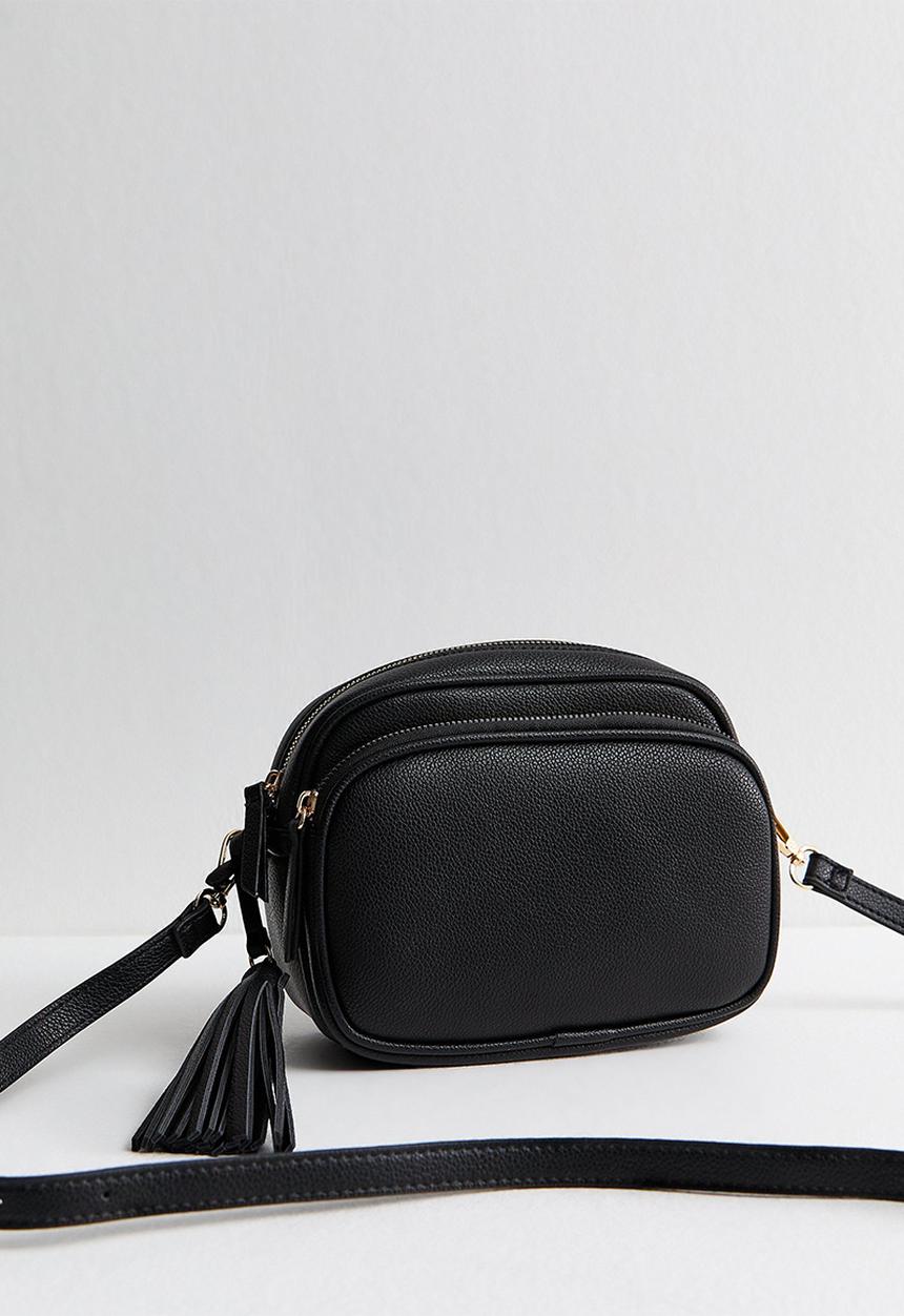 New Look - Alice Tassel Camera  - Black