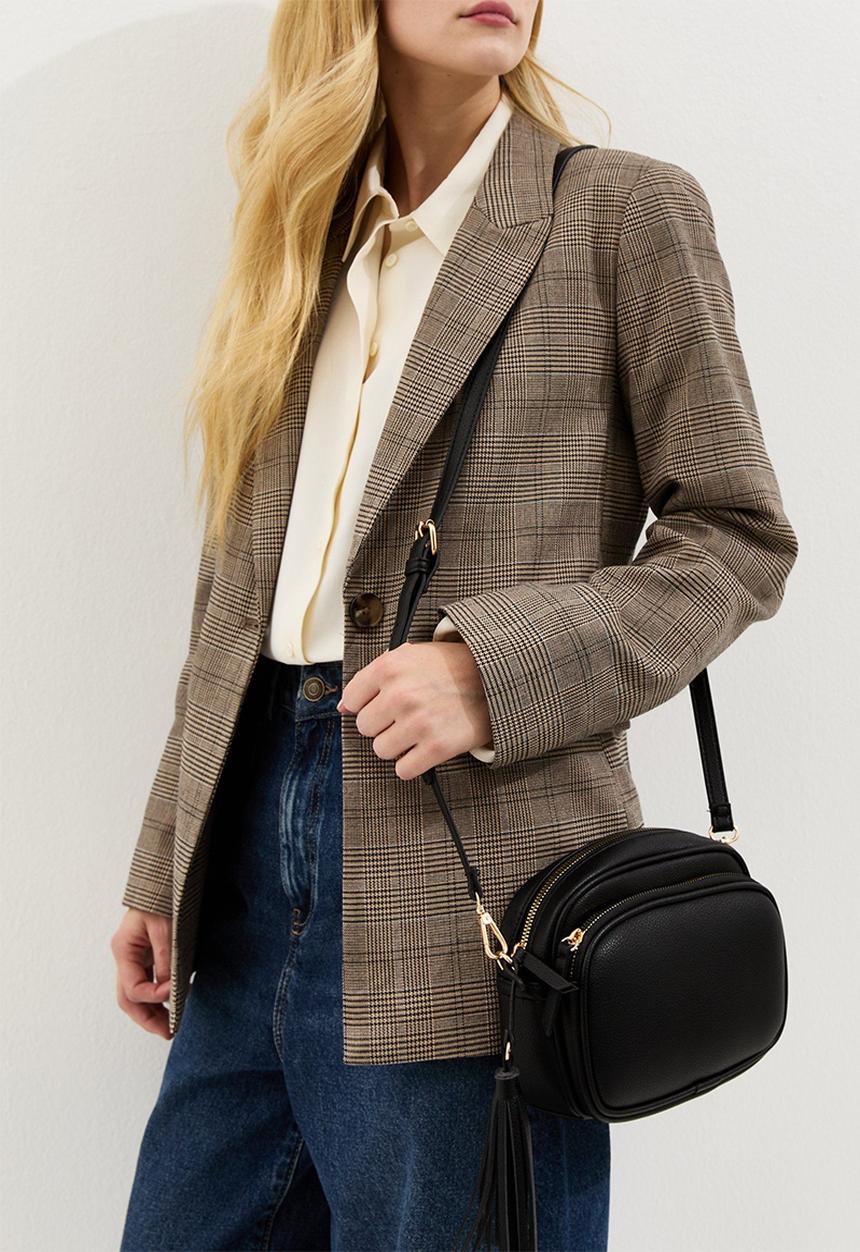 New Look - Alice Tassel Camera  - Black