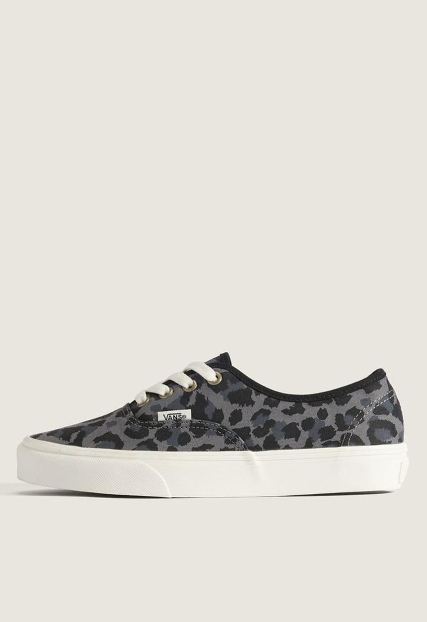 Vans - Authentic - Leopard Black/Pewter