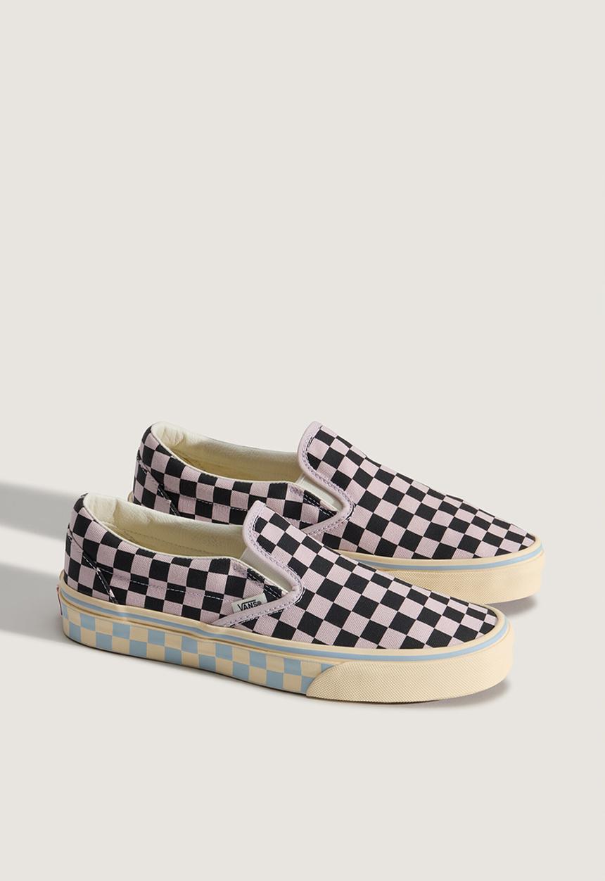 Vans - Classic Slip-On - Checkerboard Pale Petal Pink/Black