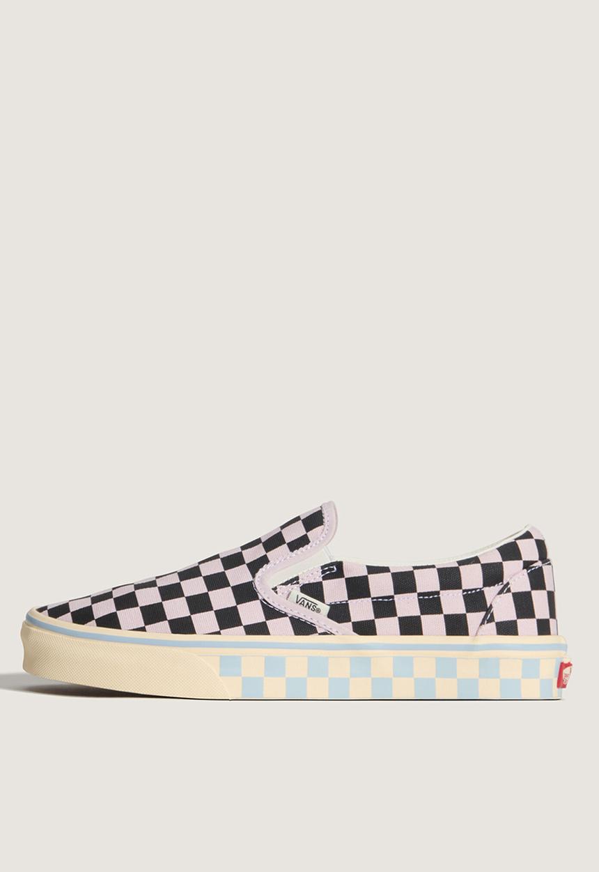 Vans - Classic Slip-On - Checkerboard Pale Petal Pink/Black