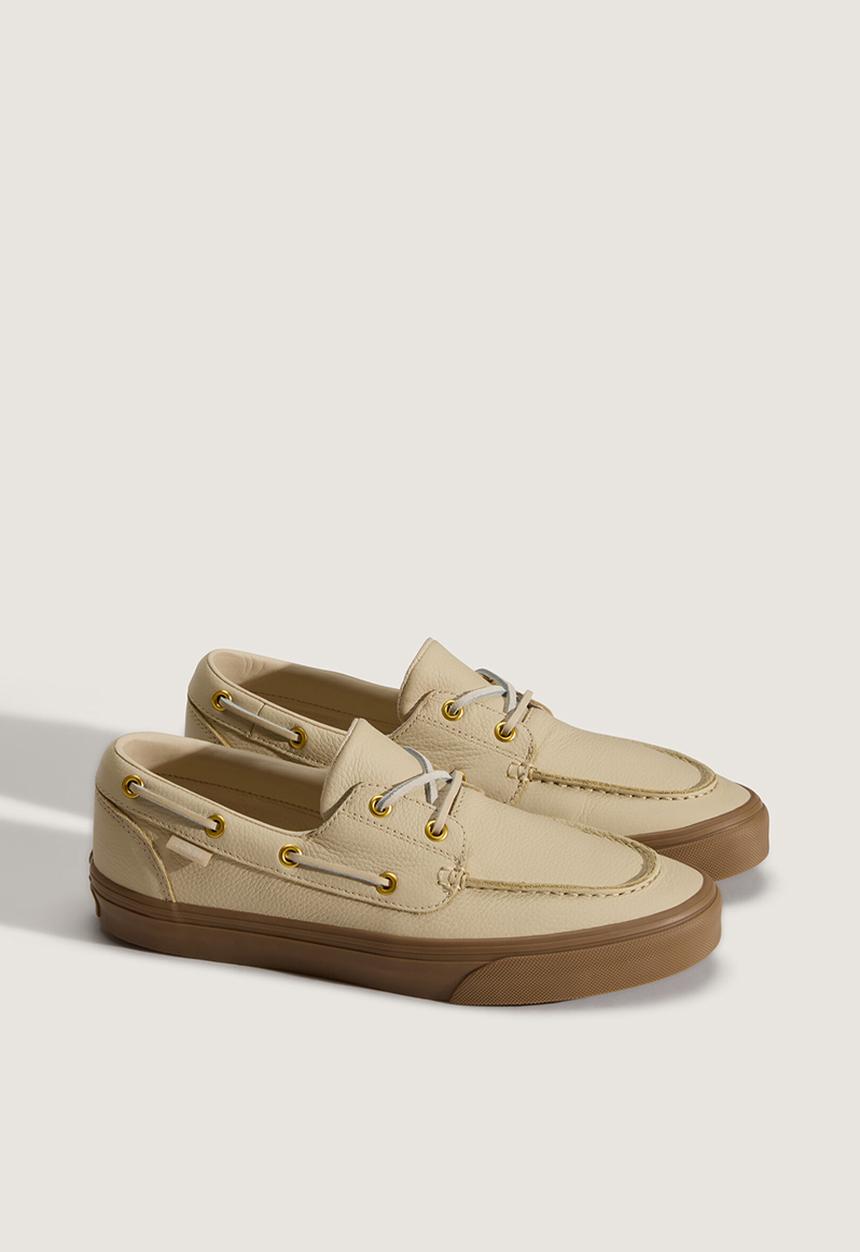 Vans - 2-Eyelet boat shoe - plaid tan