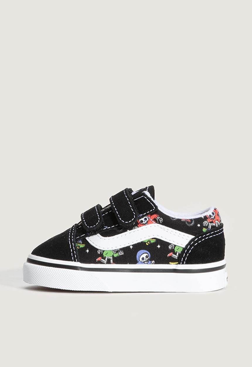 Vans - Old skool v-bp7 -  glow bones black/true white