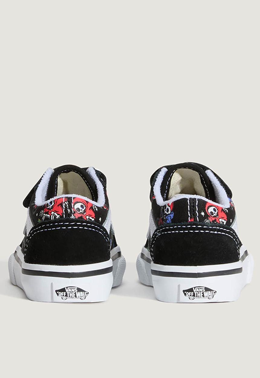 Vans - Old skool v-bp7 -  glow bones black/true white