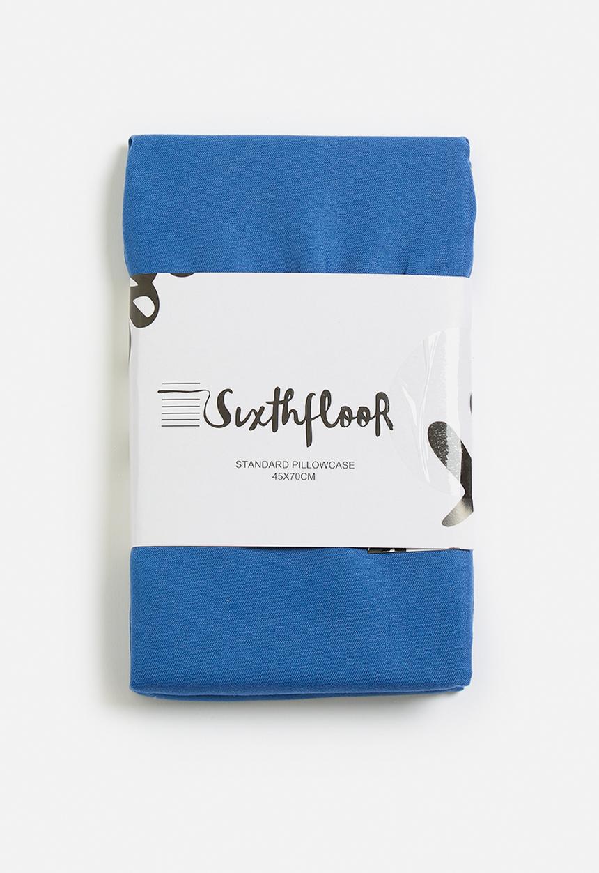 Sixth Floor - Super Soft 90gsm Microfiber Vivid Navy Standard Pillowcase 1