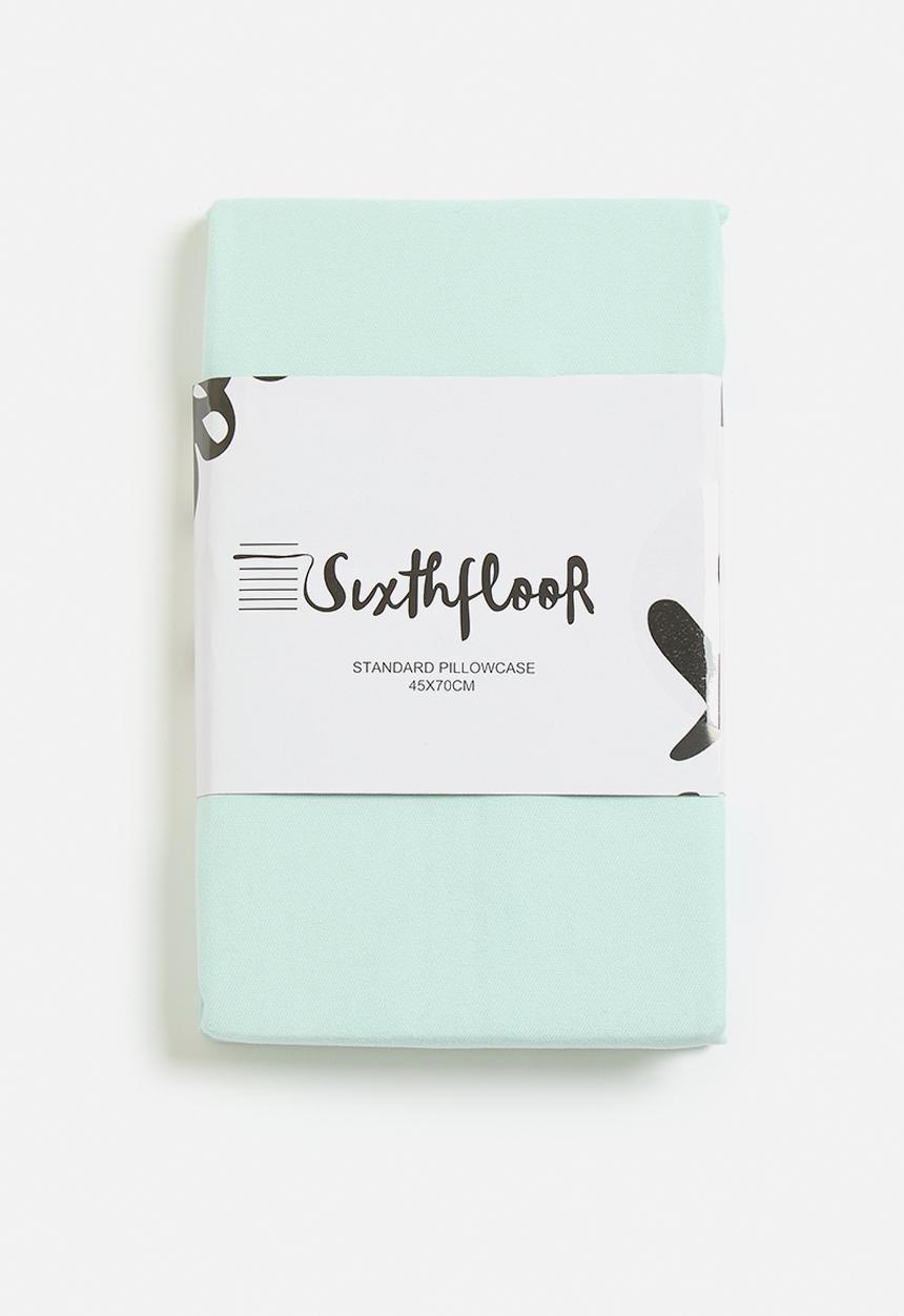 Sixth Floor - Duckegg Standard Pillowcase
