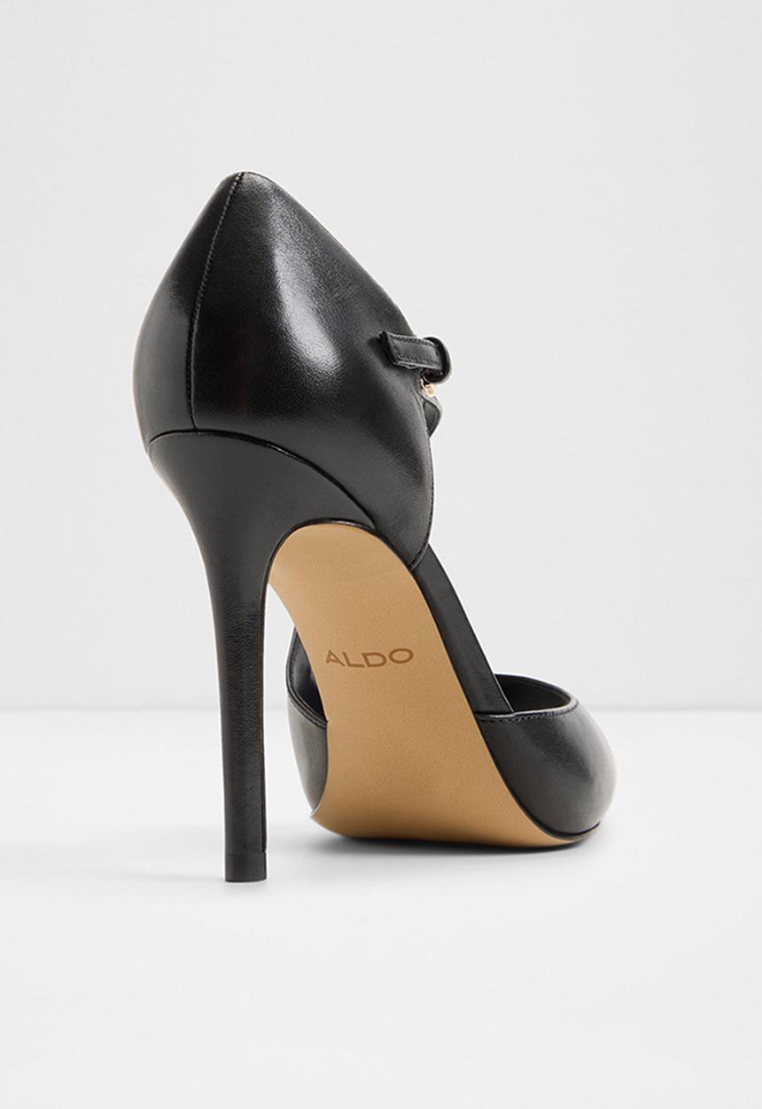 ALDO - Janinne closed toe ankle strap - black
