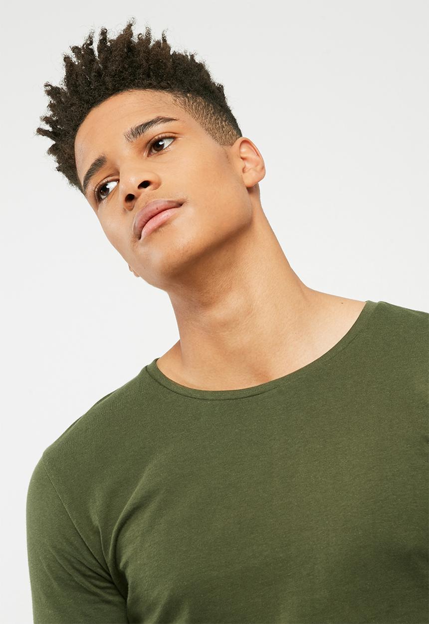 basicthread - Basic tail crew neck tee