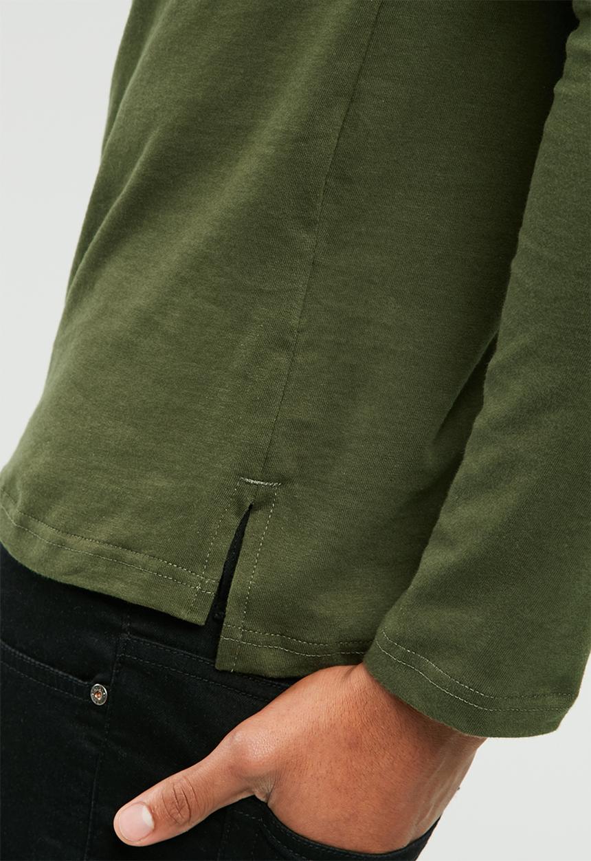 basicthread - Basic tail crew neck tee
