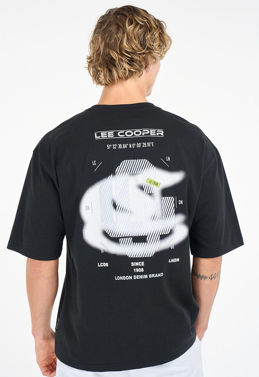 Lee Cooper - Carson Oversized T-Shirt - Black