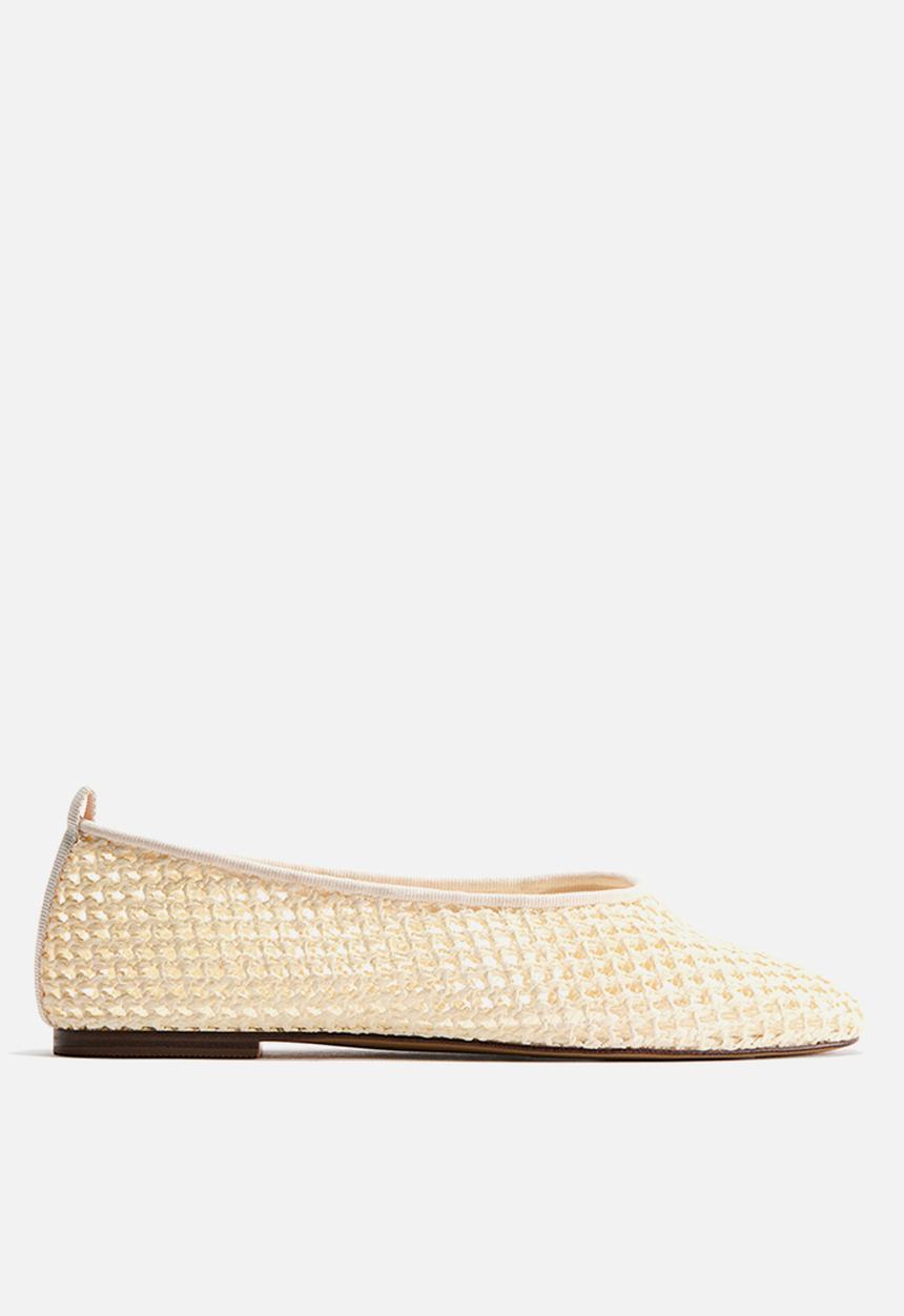H&M - Braided ballet flats - cream
