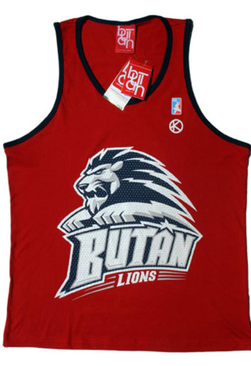 All-Out Fashion Fever - Butan Lions Vest – Red, Navy & White