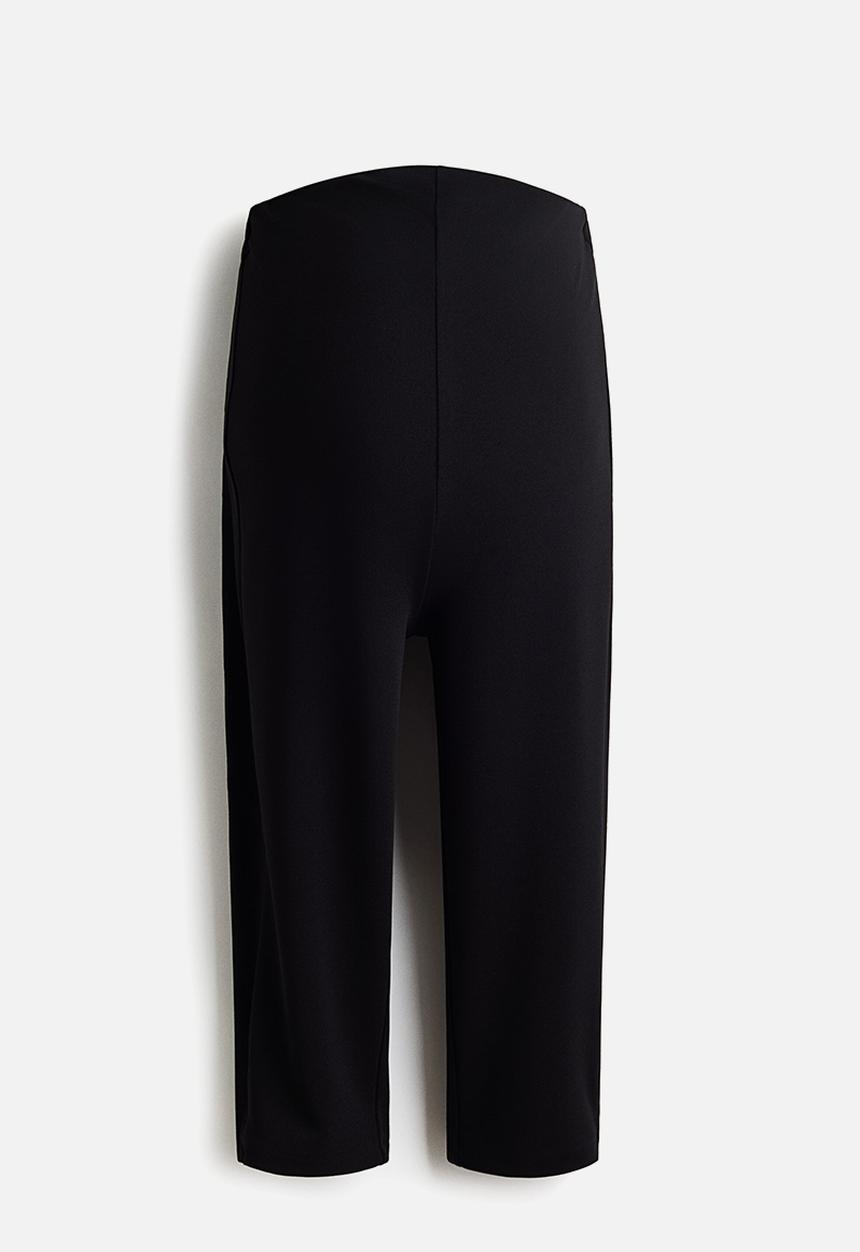 H&M - Mama ponte di roma capri trousers - black