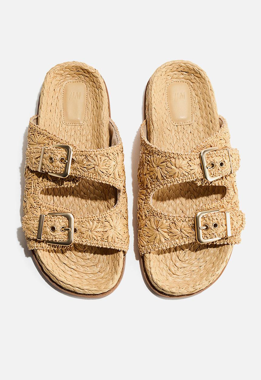 H&M - Espadrille-style sandals - beige