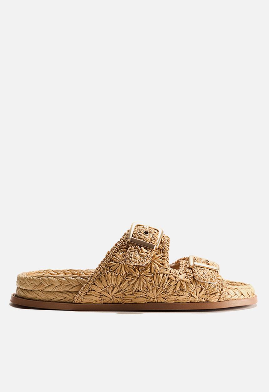 H&M - Espadrille-style sandals - beige