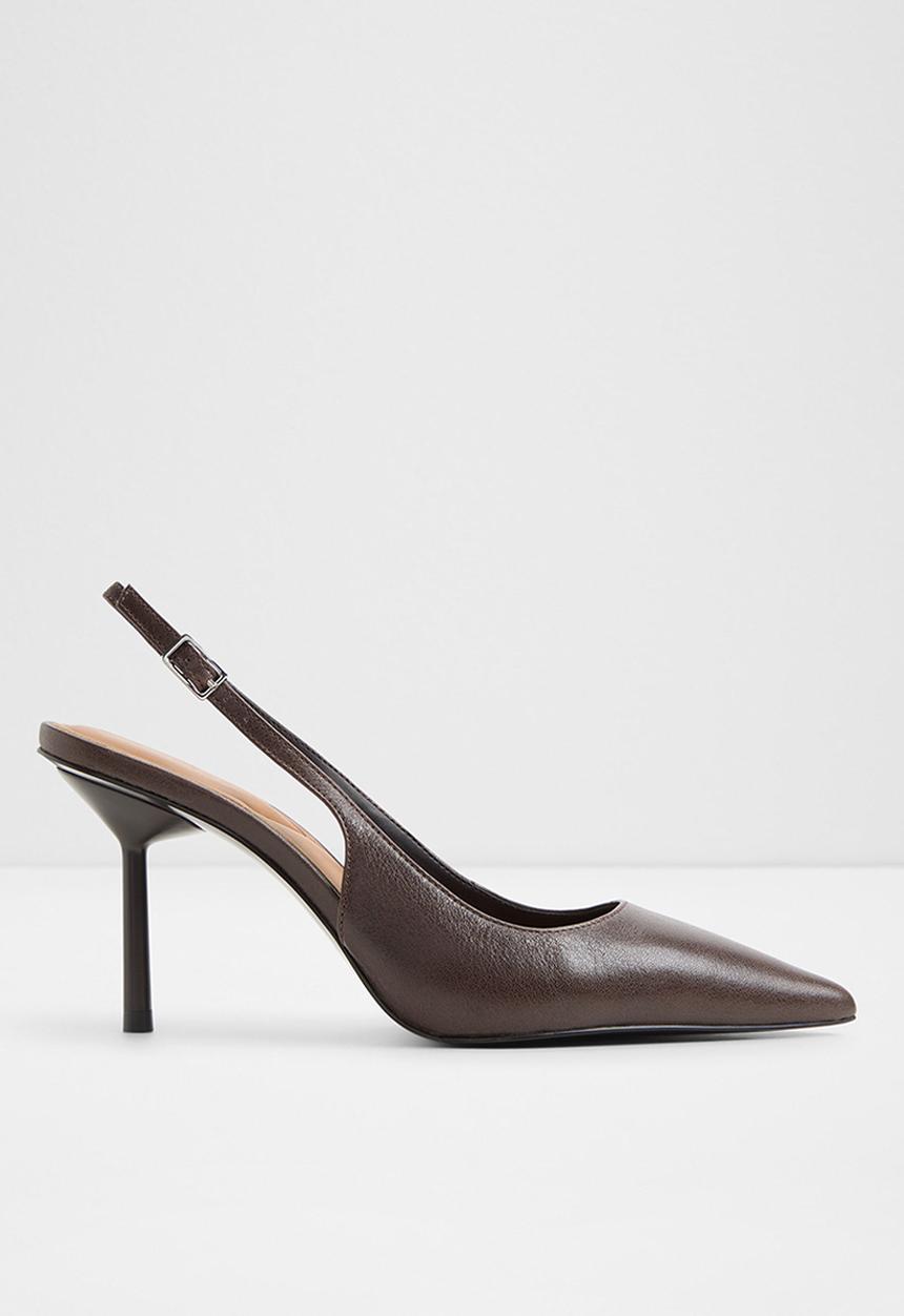 ALDO - Seralina closed toe slingback - dark brown