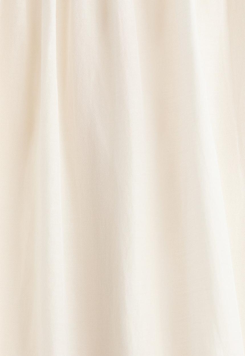 H&M - Viscose-blend tunic dress - cream