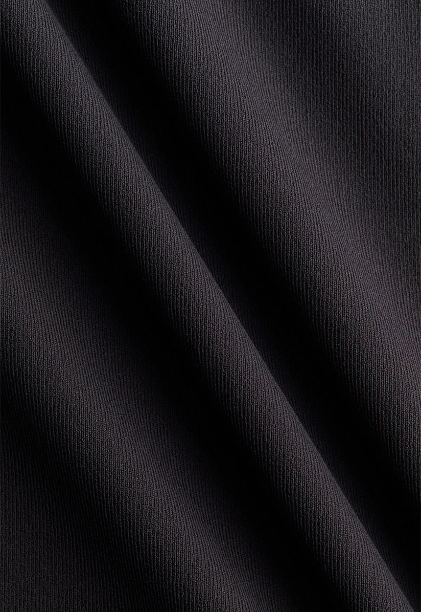 H&M - Short-sleeved microfibre body - dark grey