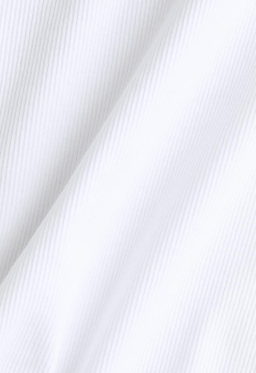H&M - Mama ribbed vest top - white