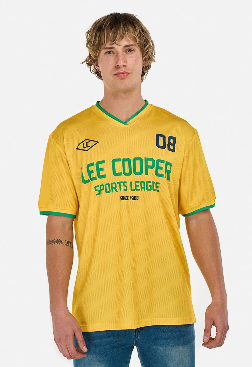 Lee Cooper - Nkanyezi Regular Fit T-Shirt  - Yellow