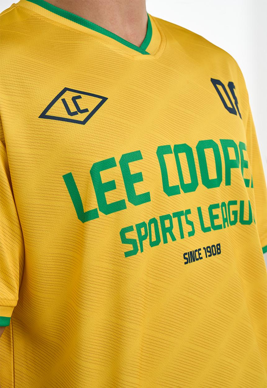 Lee Cooper - Nkanyezi Regular Fit T-Shirt  - Yellow