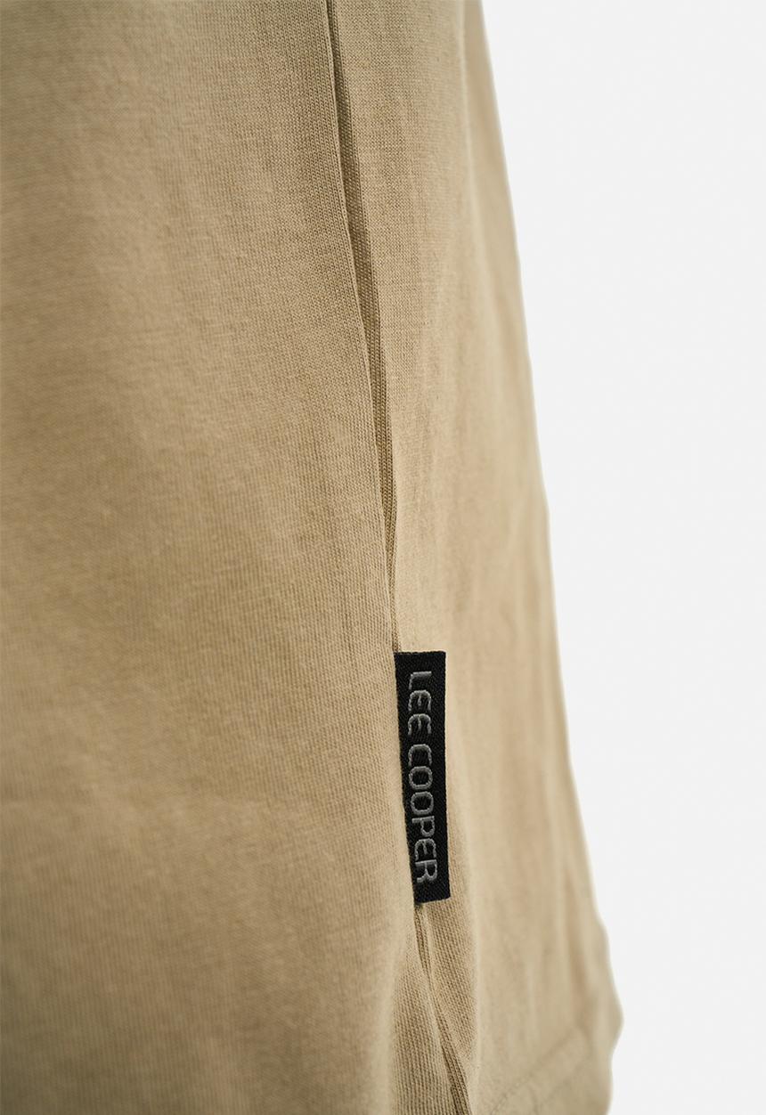 Lee Cooper - Damon Regular Fit T-Shirt - Brown