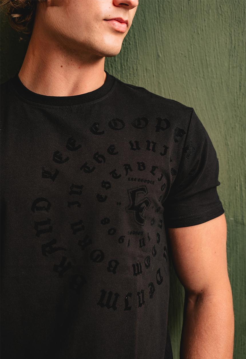 Lee Cooper - Samkelo Regular Fit T-Shirt - Black