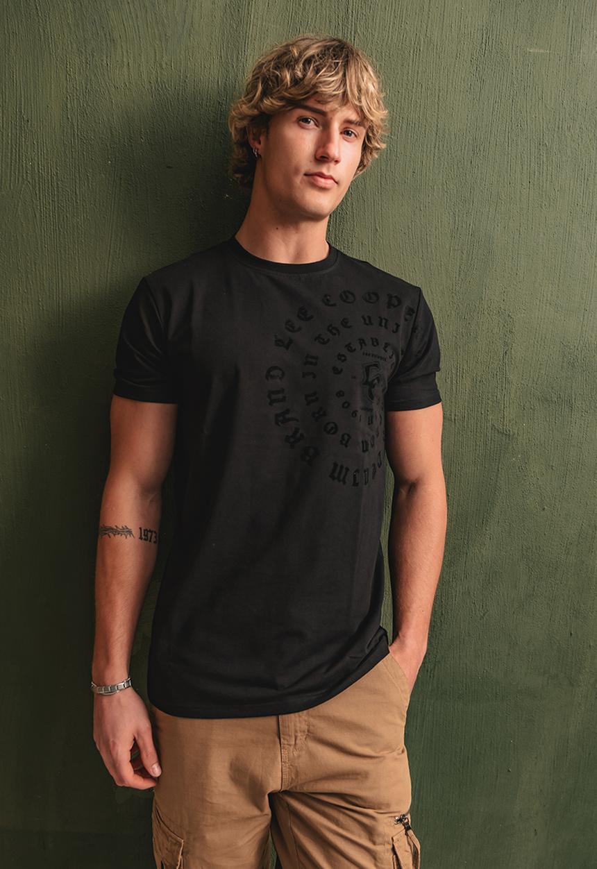 Lee Cooper - Samkelo Regular Fit T-Shirt - Black