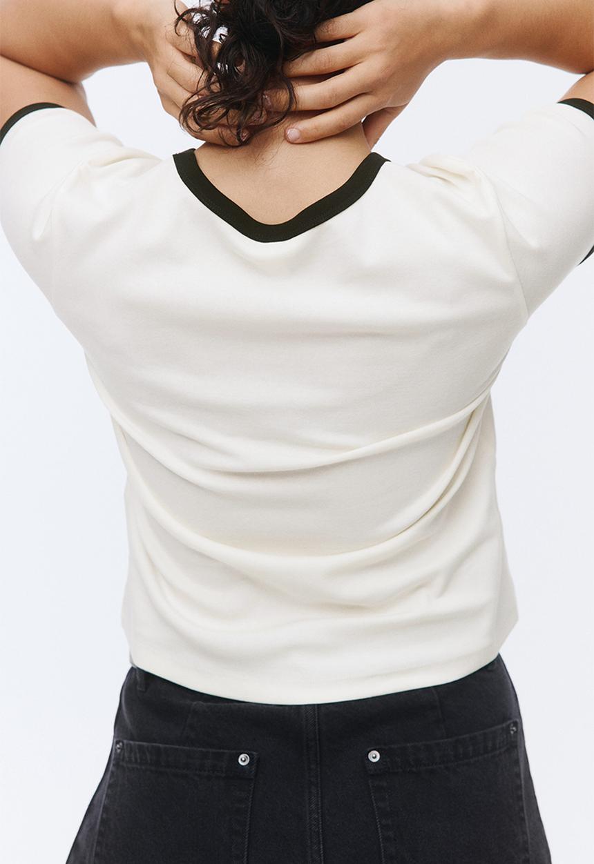 H&M - Cotton t-shirt - white