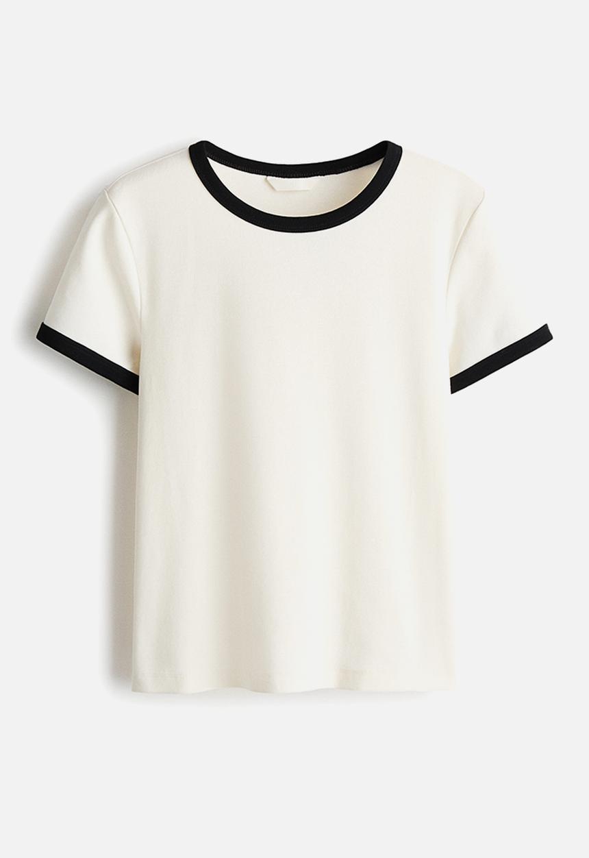 H&M - Cotton t-shirt - white